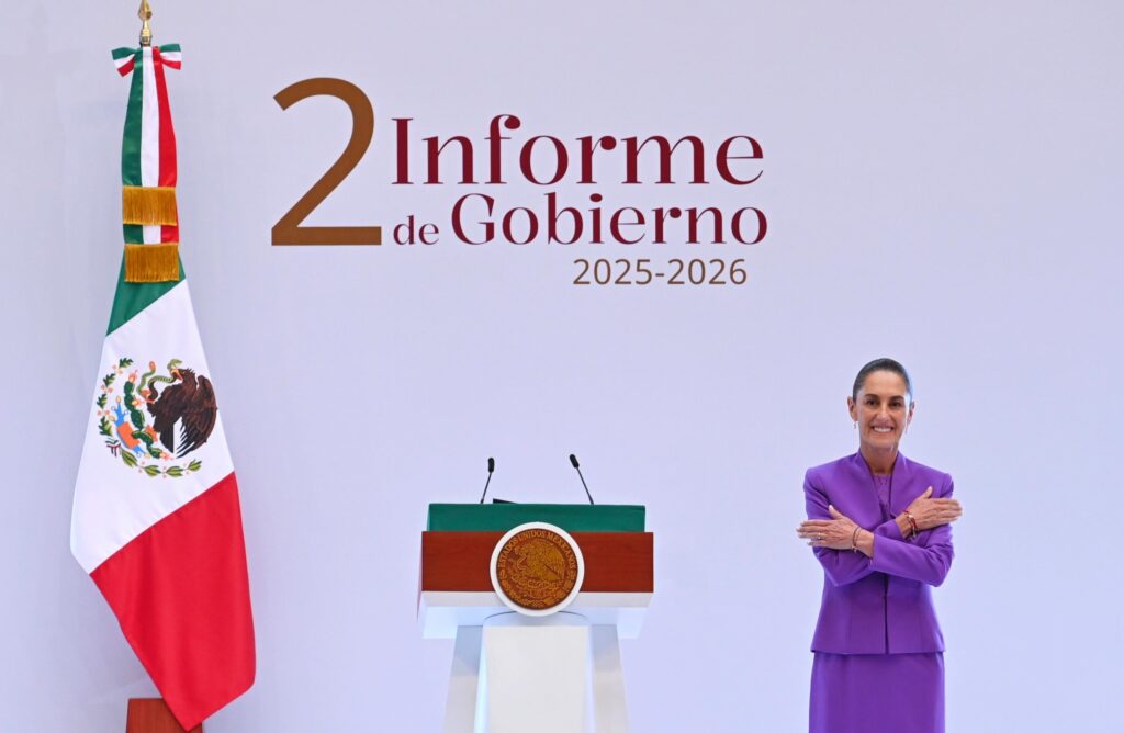 Sheinbaum resalta seguridad, economía y programas sociales en su Segundo Informe de Gobierno