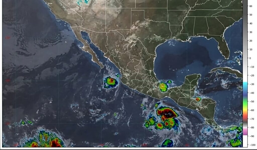 ¡Alerta en el Pacífico mexicano! Trudy podría transformarse en huracán